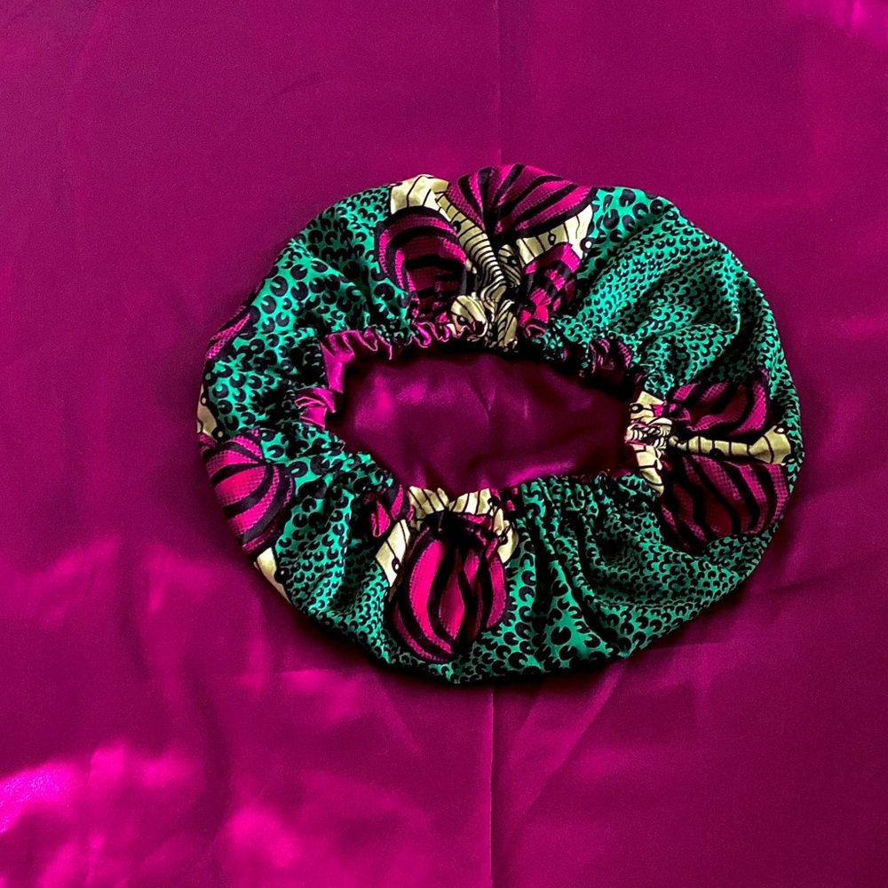 Handmade Ankara bonnets (made to order) message me